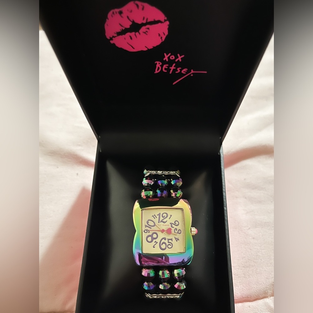 Betsy Johnson Watch Bracelet